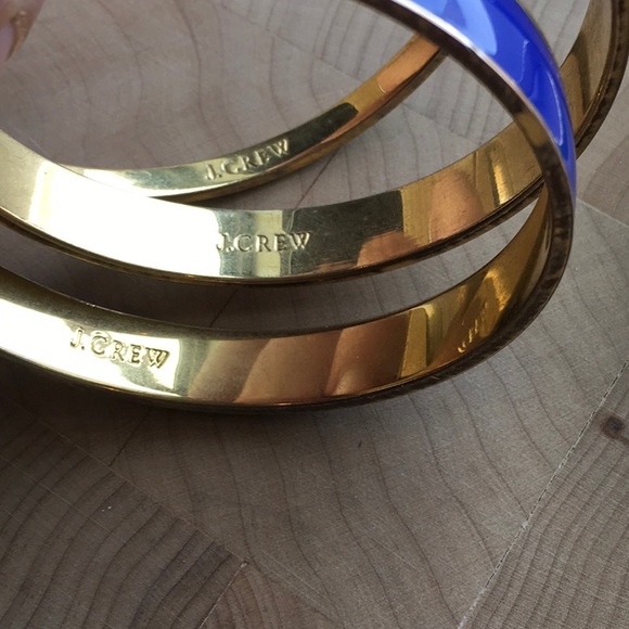 J Crew stacking bracelets set of six. - Picture 2 of 3